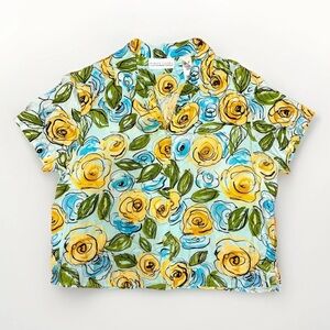 First Issue by Liz Claiborne Floral Shirt – XL Women’s/Unisex Blouse